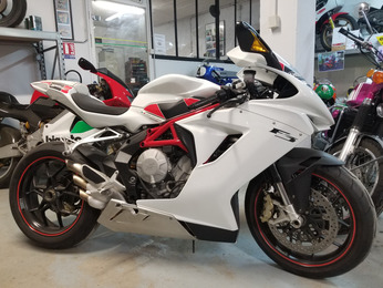 F3 675 MV AUGUSTA BLANC